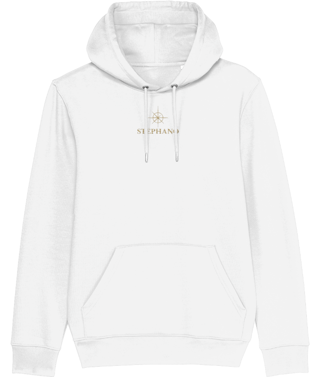 hoodie geborduurd logo goud