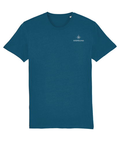  Stephano Mountain Tee Deep Teal voorkant
