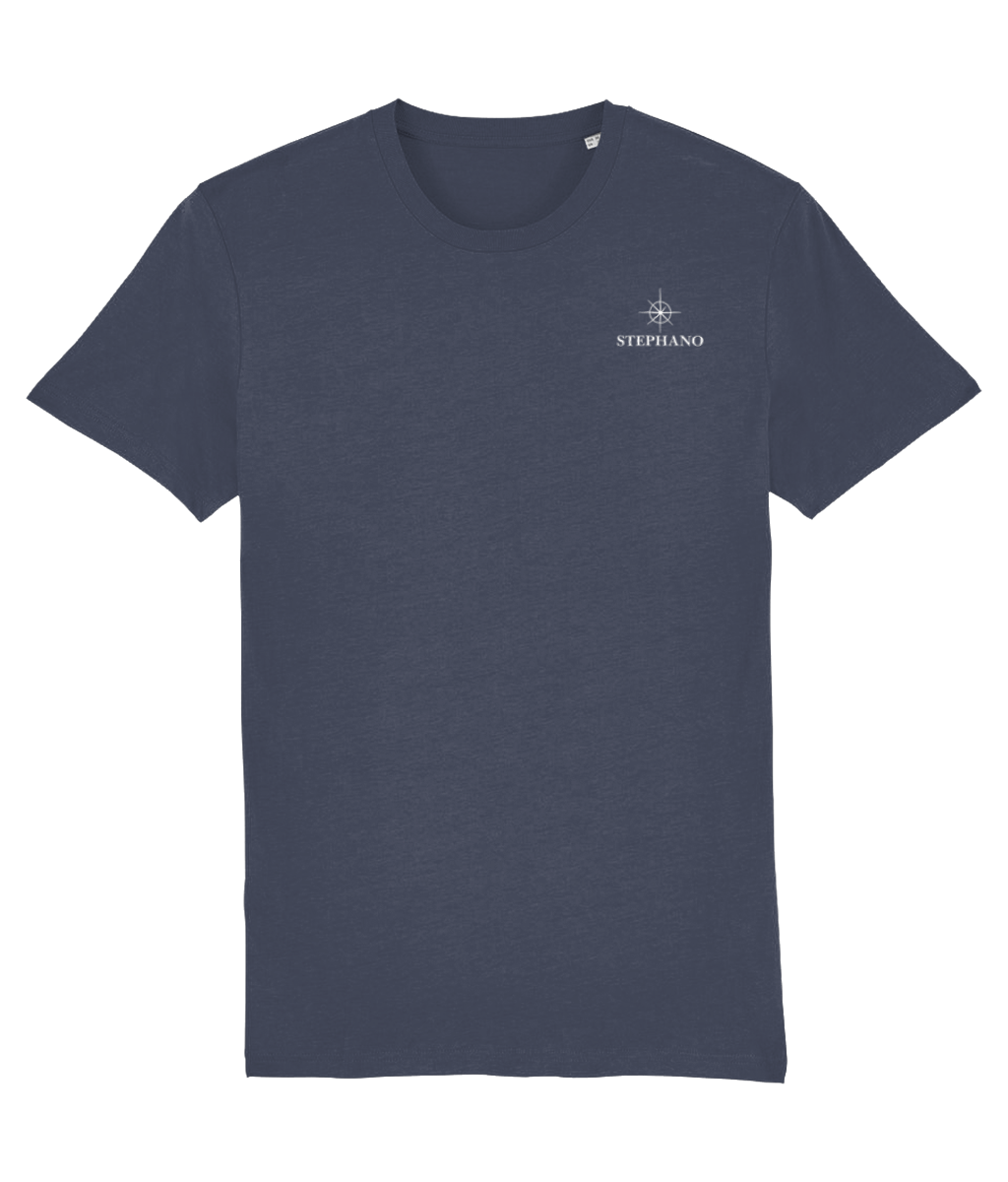  Stephano Mountain Tee india ink grey voorkant