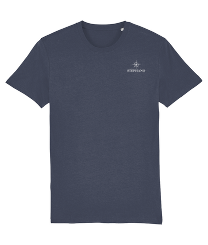  Stephano Mountain Tee india ink grey voorkant
