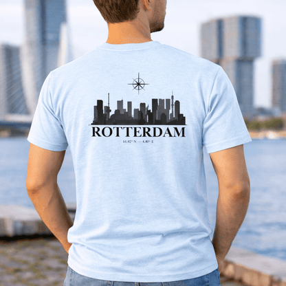 Premium T-shirt Stephano Rotterdam zwart logo - stephanoofficial
